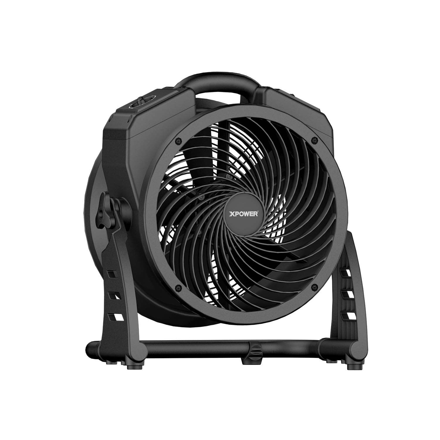 XPower FC-100 - Rodador de aire industrial de alta velocidad para toda la habitación, ventilador de suelo multiusos de velocidad variable