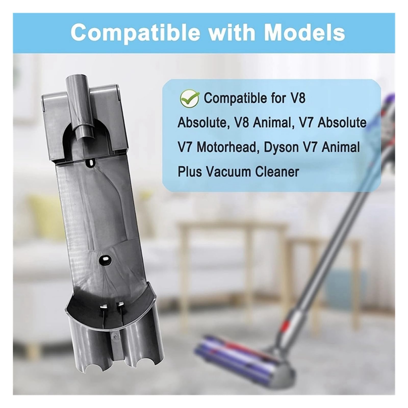 Amazon.co.jp: ダイソン壁掛けスタンド V7 V8 コードレス掃除機