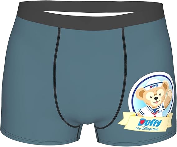 Amazon Co Jp 人気 ダッフィー 3 ボクサーパンツ メンズ おしゃれ やわらか 肌着 抗菌防臭 前閉じ 男性下着 ボクサーブリーフ 通気吸汗 ファッション
