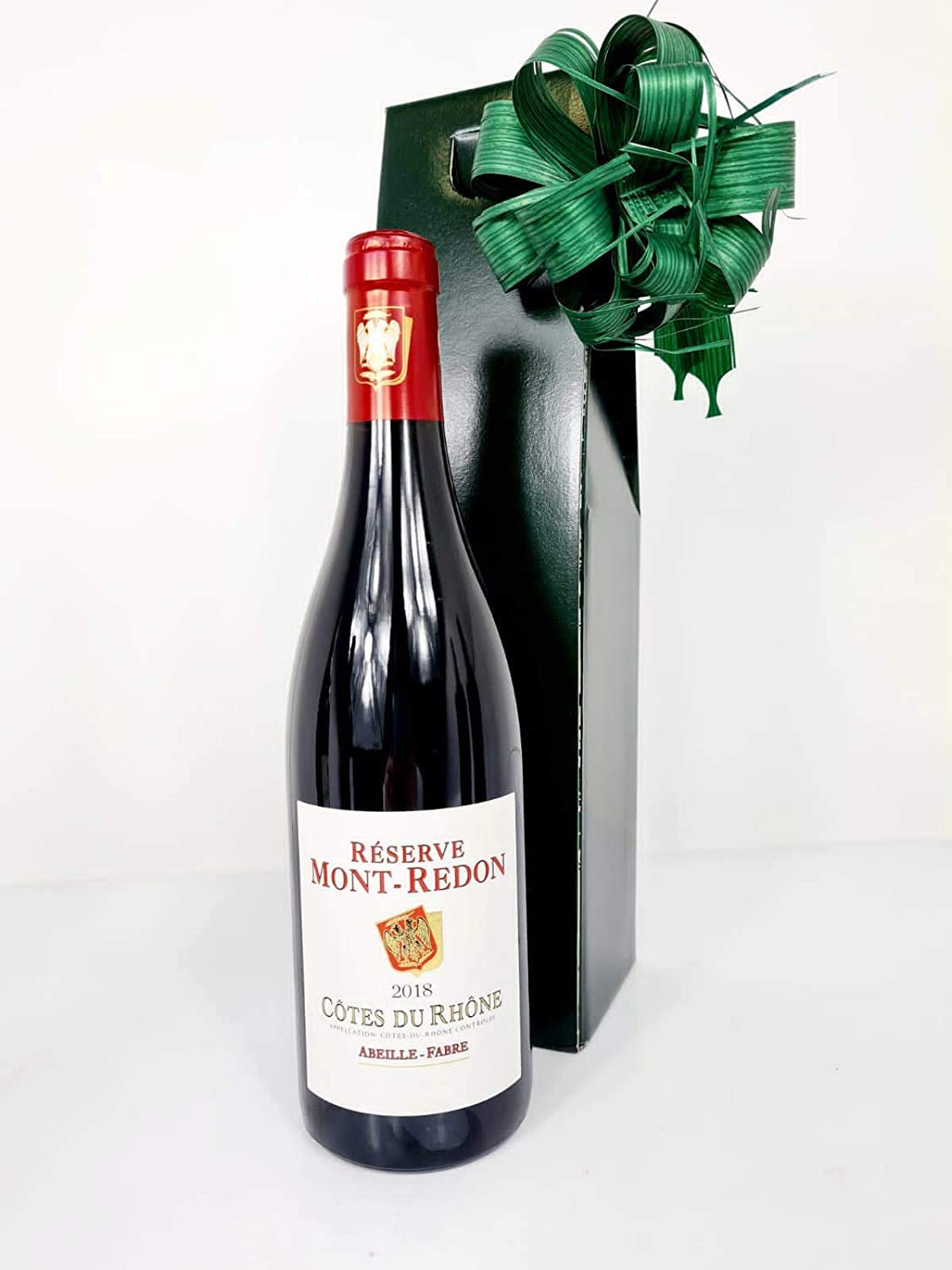 Côtes du Rhône Rouge 2018 French Red Wine Gift Set by Château Mont-Redon