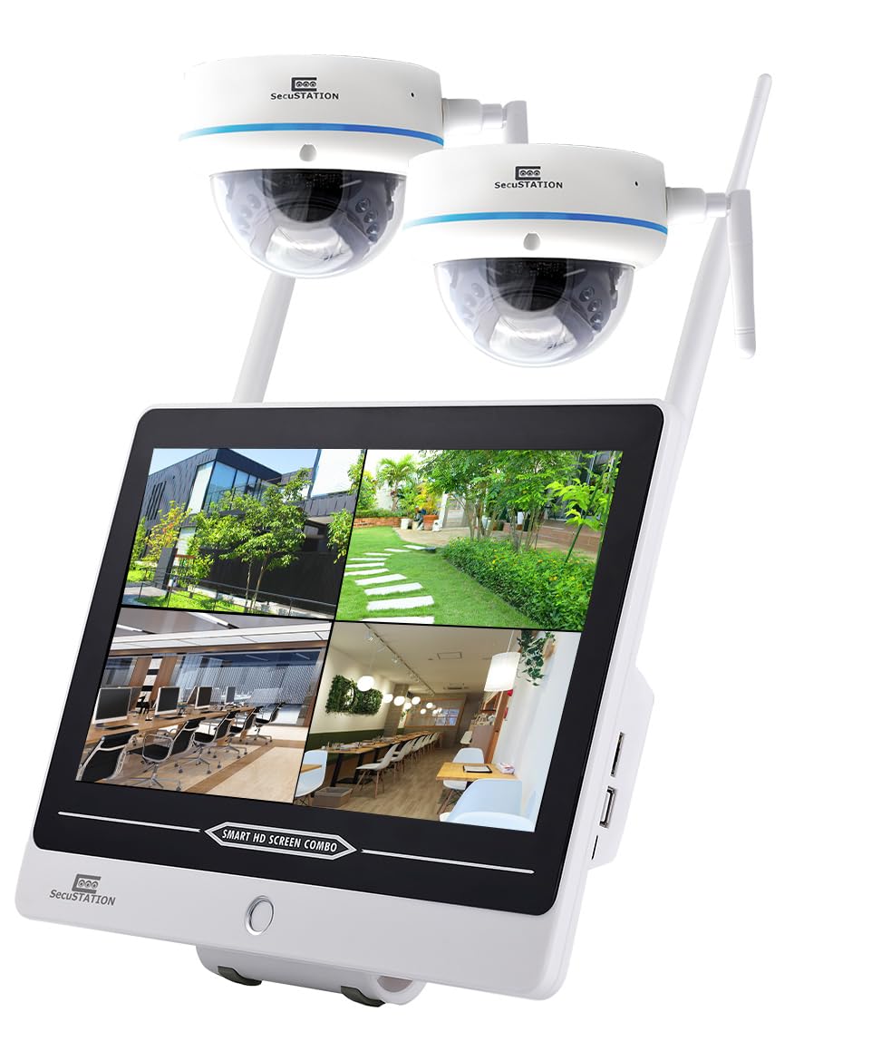SecuSTATION ワイヤレス 防犯カメラセット