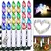 Produktbild Froadp 40 Stück Dimmbare LED Mini Weihnachtskerzen mit Fernbedienung Kabellos Christbaumkerzen für Weihnachtsbaum deko Geburtstagsdeko Kerzen Satz(Bunt)