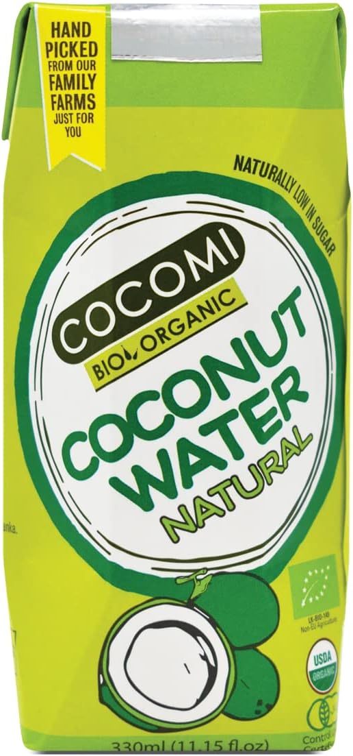 Woda kokosowa naturalna BIO 330 ml - COCOMI