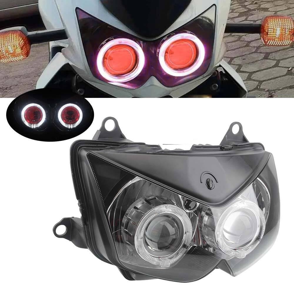 Reflektor Przedni reflektor Pasuje do Kawasaki Z1000 Z750 Ninja 250R EX250 03-2012 LED reflektor Lo/Hi Beam reflektor HID Head Light Assembly