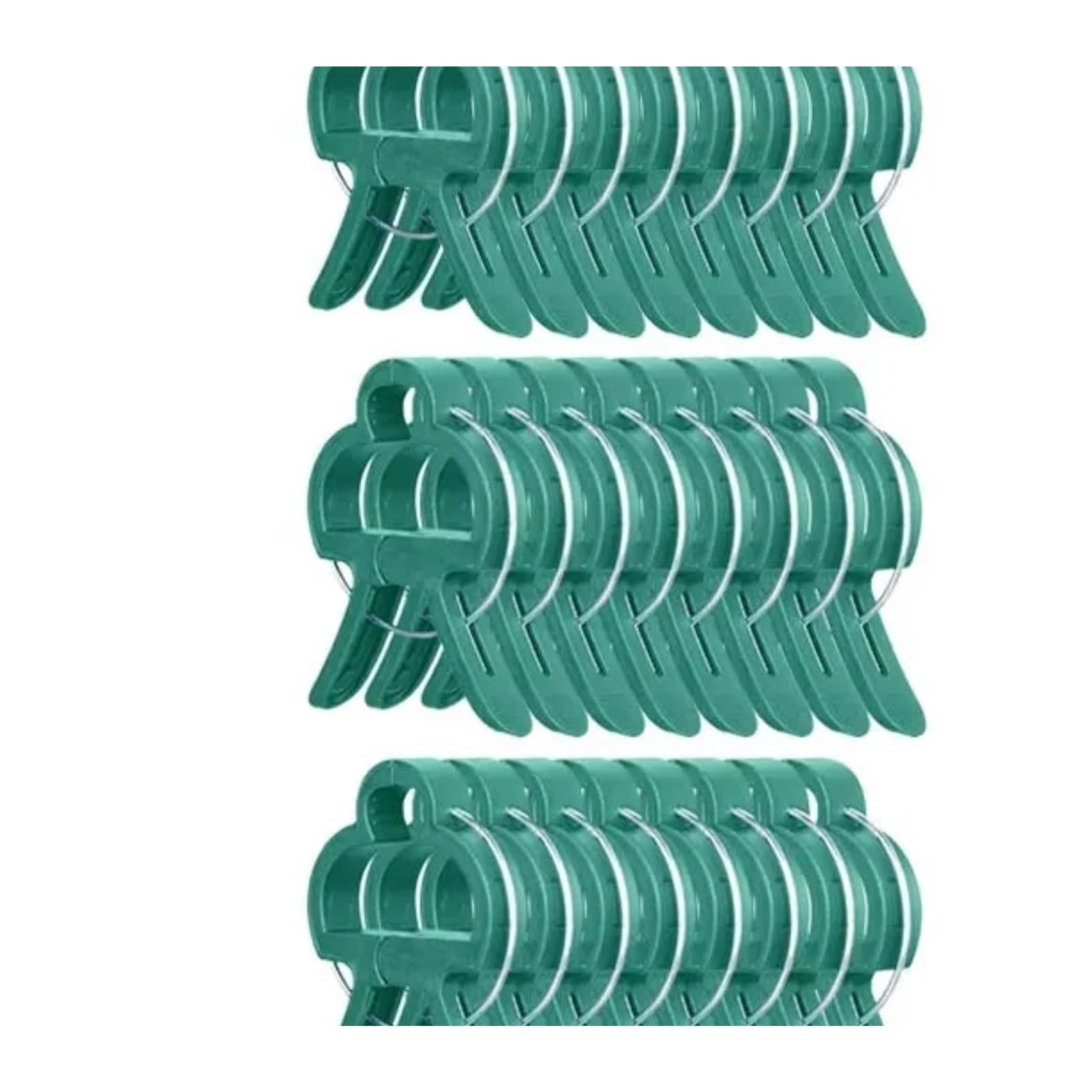 Pince pour plantes contre la casse des tiges : lot de 100 clips de support