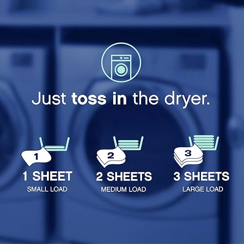 Miniatura 45 de Downy Infusions - Toallitas mega para secadora, suavizante de ropa, fragancia de ámbar y rosas (Bliss), 130