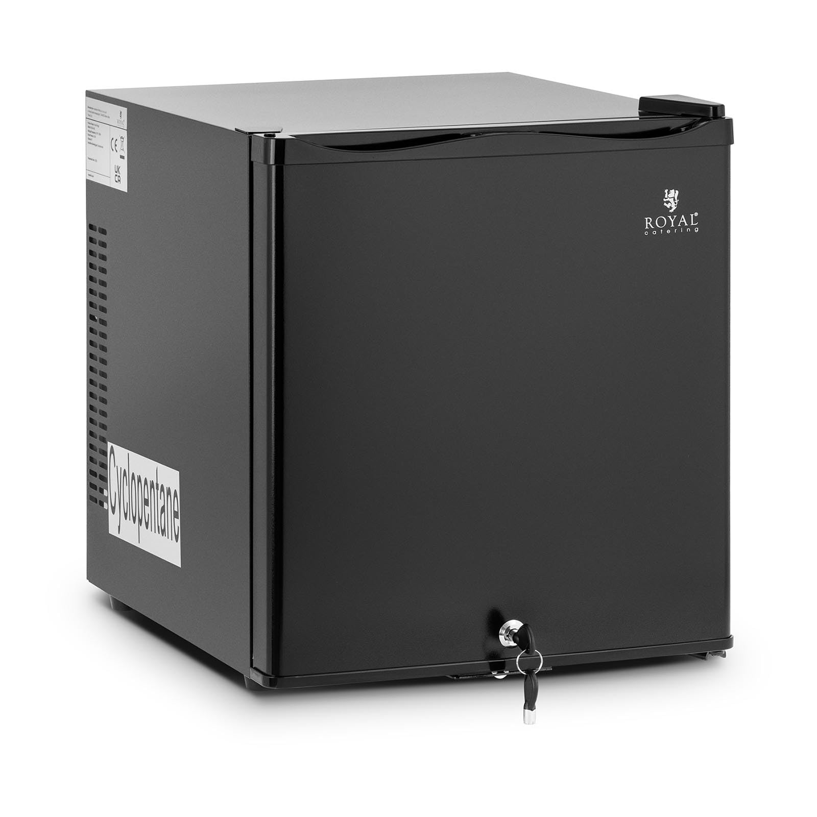 Royal Catering RCGK-​MB40L - Minibar (28 L, puerta de cristal, color negro)
