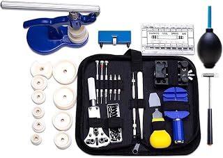 406pcs/set Watch Opener Repair Tool Kit Clock Pry Knife Screwdriver Pin Hammer Set Watchmaker Band Link Clockmaker Accessory