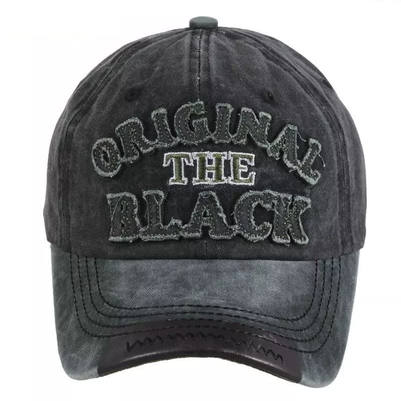 Image of Baseball Denim Adjustable Cap Sports Summer Outdoor Activities Cap for Men and Women
