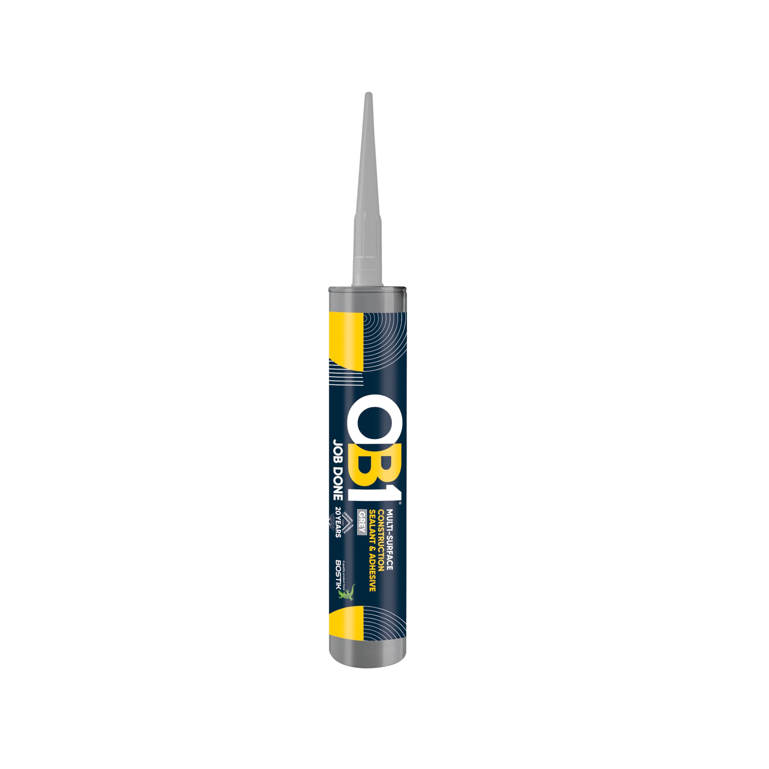 Unicrimp OB1 Multi-Surface Construction Sealant & Adhesive Grey 290ml