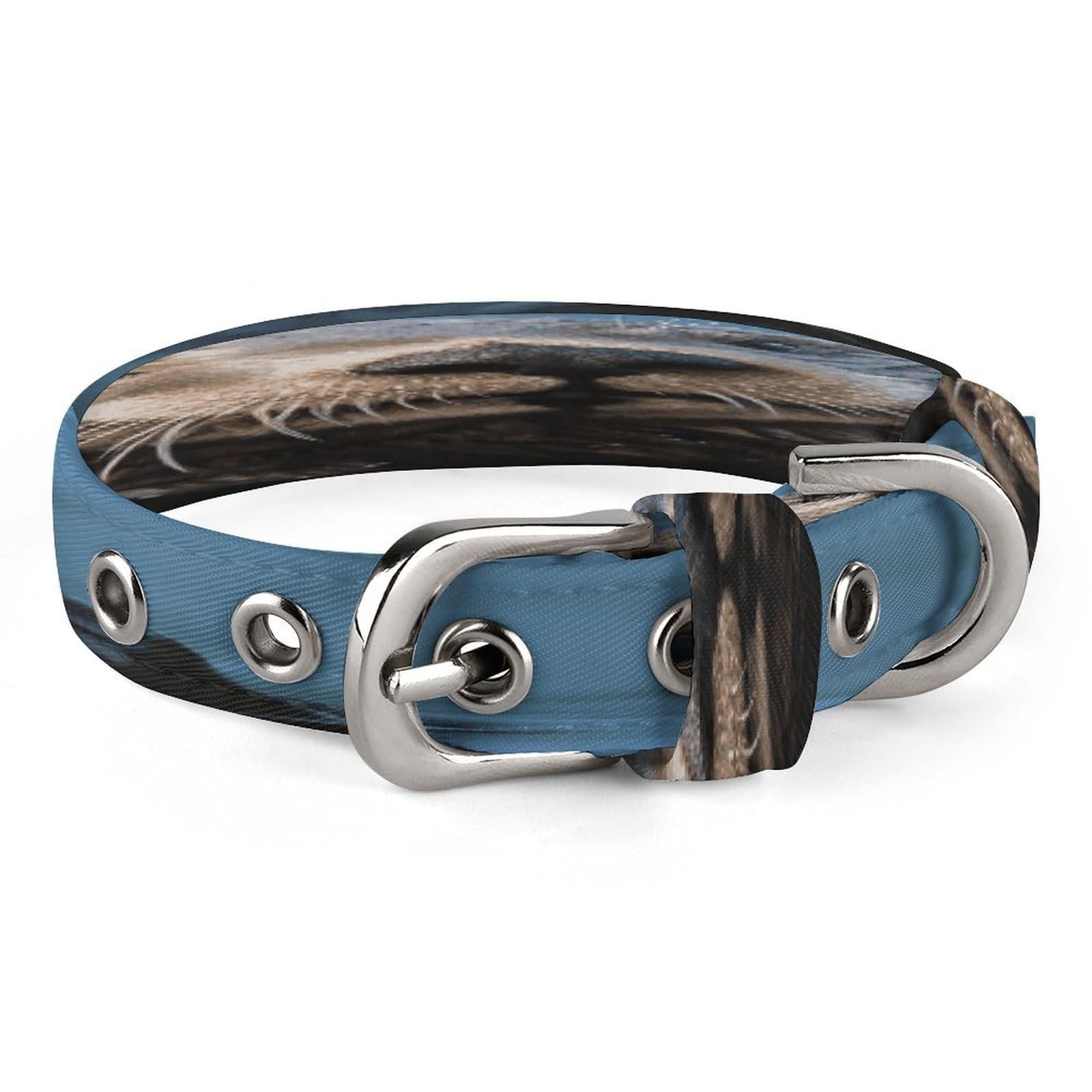 Collar de tela Oxford para mascotas de 7.9 a 10.4 pulgadas ajustable y suave