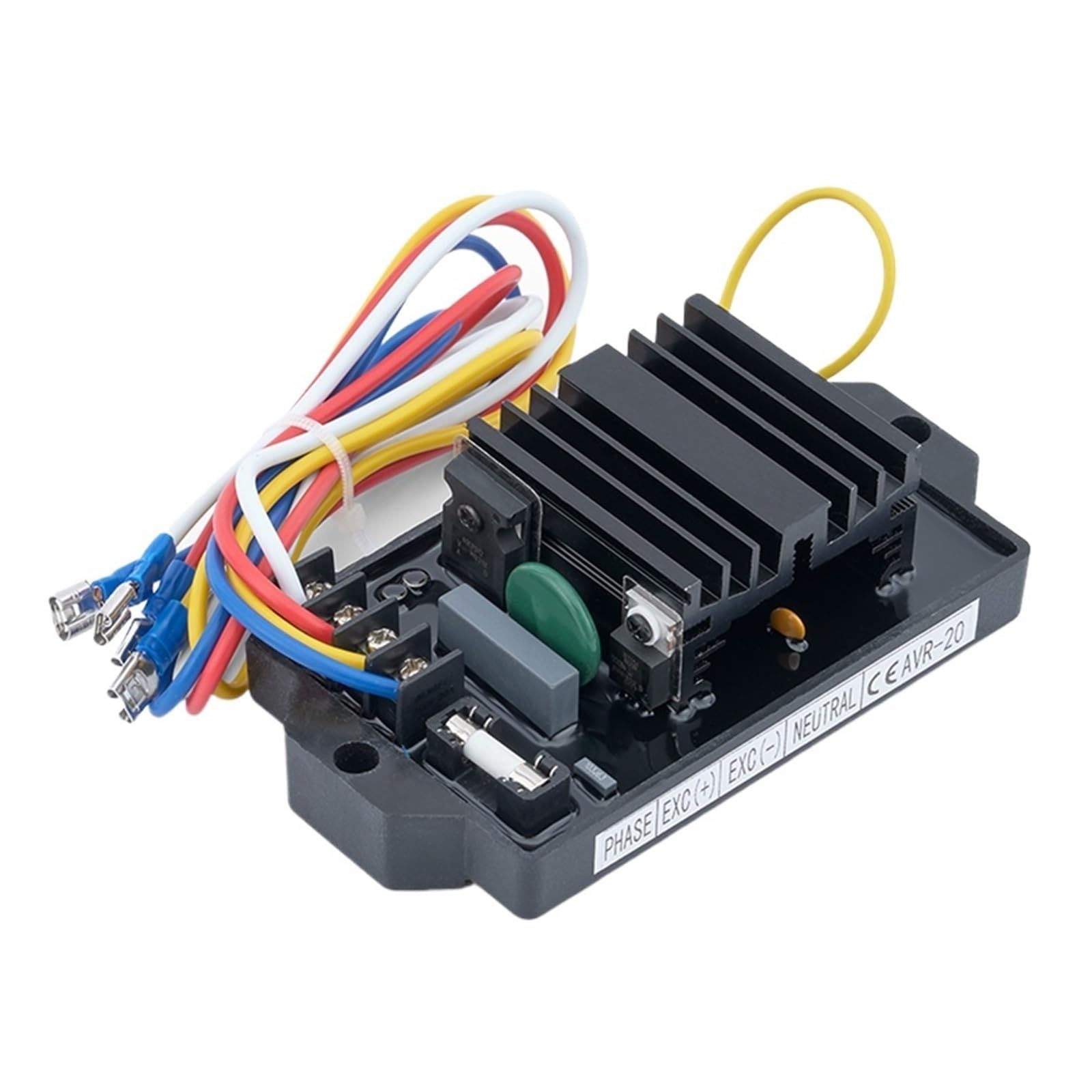 0P7BR328B AVR-20 20A AVR Automatic Voltage Regulator Brushless Excitation Generator Stabilizer Control Module Diesel Genset Parts