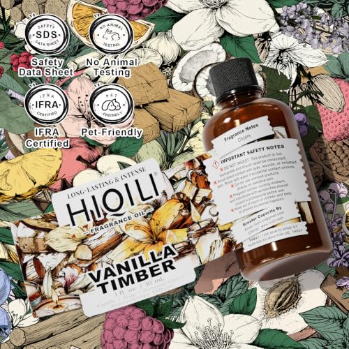 Image of HIQILI Vanilla Timber Fragrance Oil - 1 Fl Oz