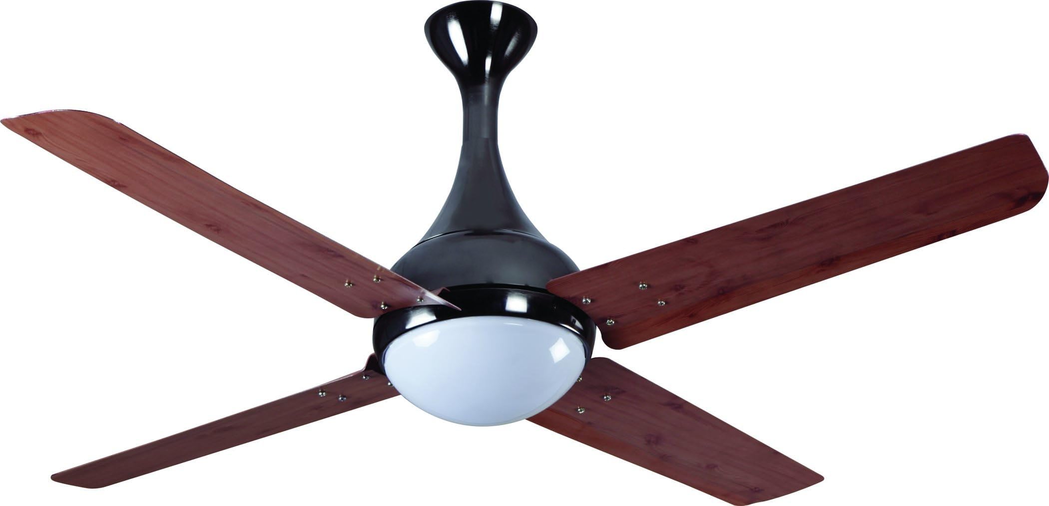 Havells Dew 1320mm Ceiling Fan (Red Oak Black Nickel)