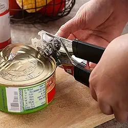1 peça, abridor de latas 3 em 1, abridor de latas potente, abridor de frascos multifuncional para idosos, mãos fracas, abridor de lata manual multifuncional para casa, cozinha, restaurante