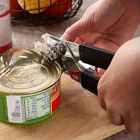 1 peça, abridor de latas 3 em 1, abridor de latas potente, abridor de frascos multifuncional para idosos, mãos fracas, abridor de lata manual multifuncional para casa, cozinha, restaurante