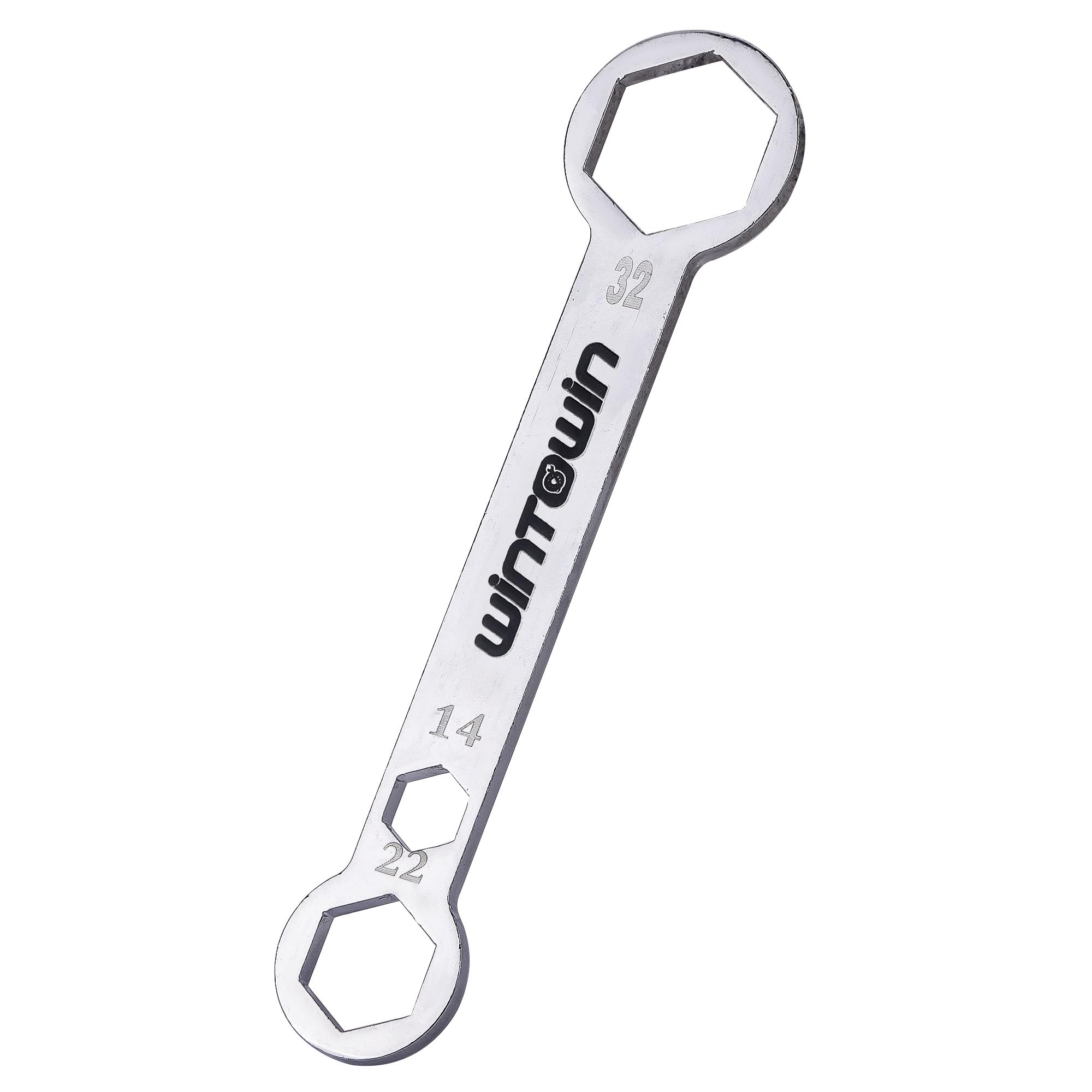 Llave de eje de 14 mm x 22 mm x 32 mm, utilizada para quitar la mayoría de ejes delanteros y traseros de motocicleta