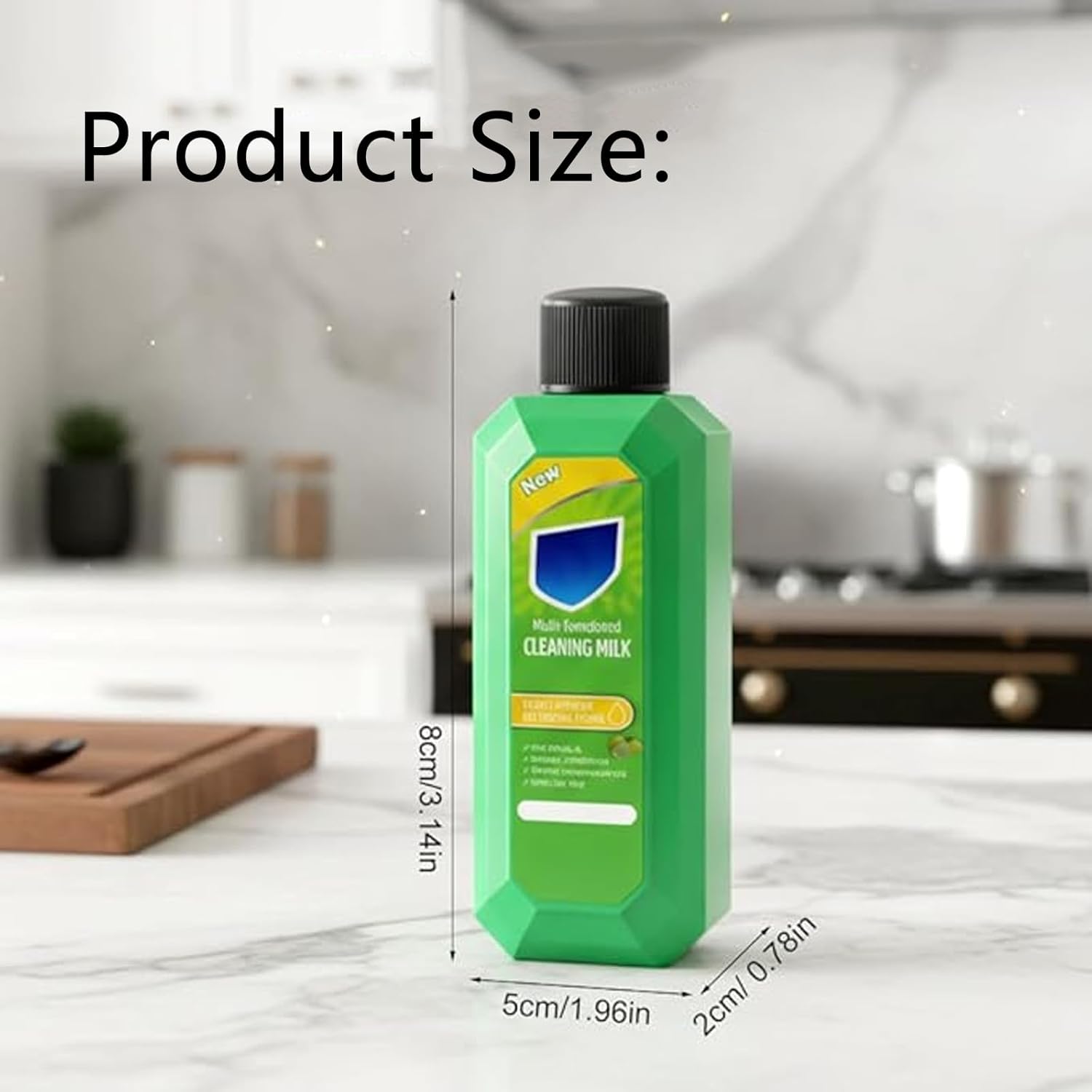 Powerful Multifunctional Concentrated Cleansing Lotion,Cleaning Milk House Cleaner, Effectively Remove Stains and Dirt Various Surfaces for Multi-Scene Clean (2pcs)