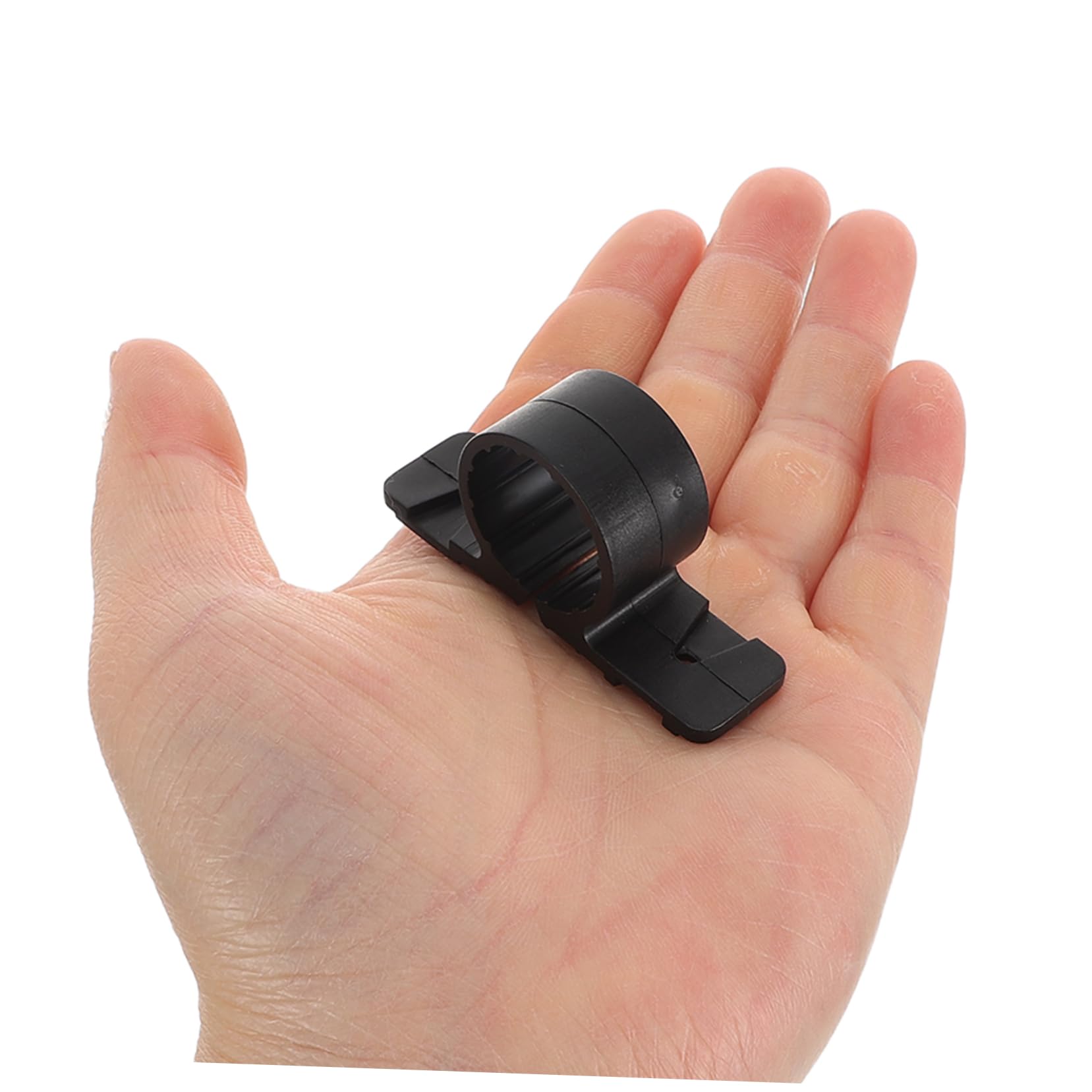 Soportes de Tubería Pex de Plástico Negro 3/4 Pulgadas, 50 Piezas | Montaje en Pared y Techo, para Proyectos de Plomería y Obra Comercial, Formato a Granel
