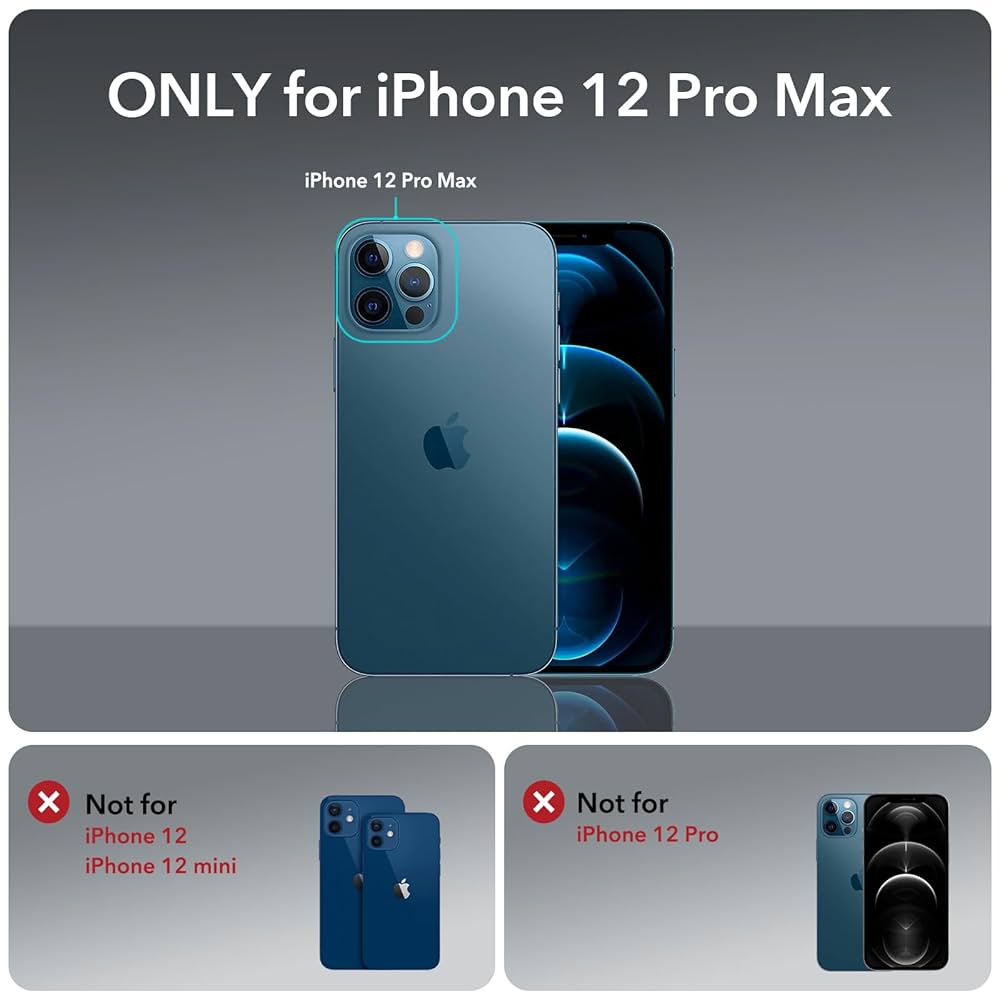 ESR Ochraniacz ekranu do iPhone'a 12 Pro Max, szkło
