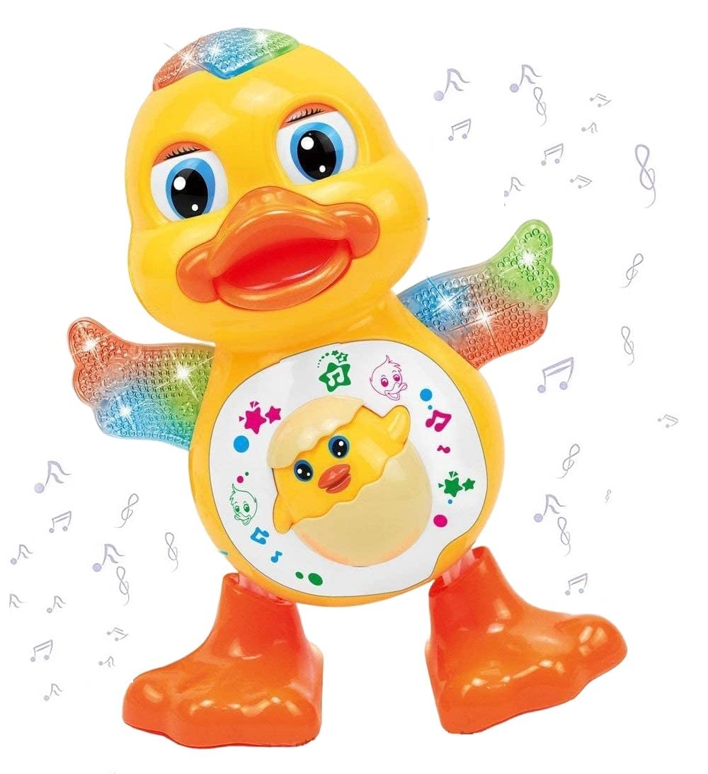 TRU TOYS Dancing Duck With Light Music Sound Real Dancing Singing Duck Toy Moving Eyes Moving Lips Action Pet For Child Toddler Infant Kids Boys Girls,Yellow (B0CBNFJZX2) Amazon Price History, Amazon Price Tracker