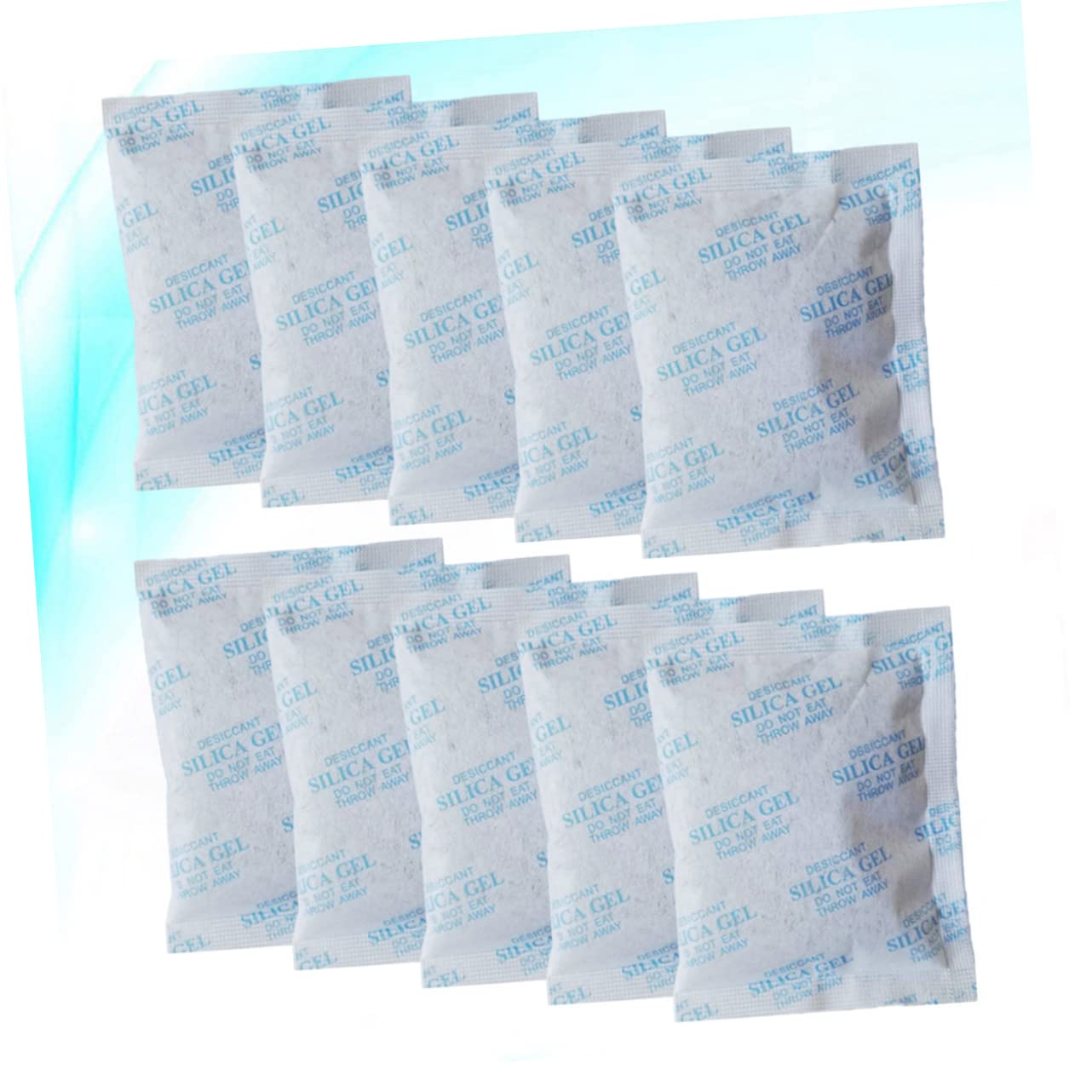 TOPBATHY 50 Unidades de Gel de Sílice Azul 50g Tejido No Tejido, Absorbente de Humedad para Ropa y Cajones, Prevención de Corrosión y Condensación Eficaz
