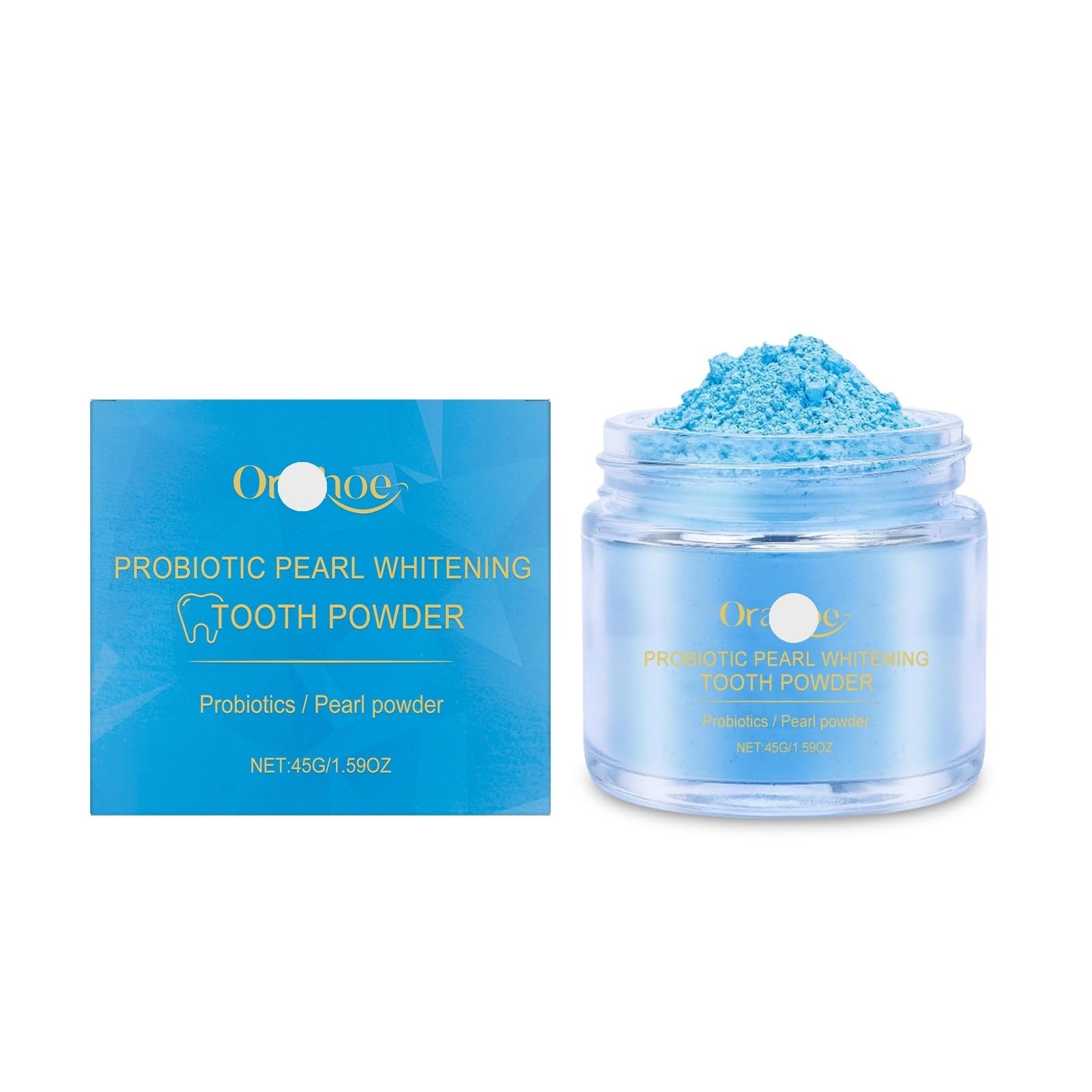 Poudre dentaire soin doux des gencives et blancheur naturelle (Lot de 2)