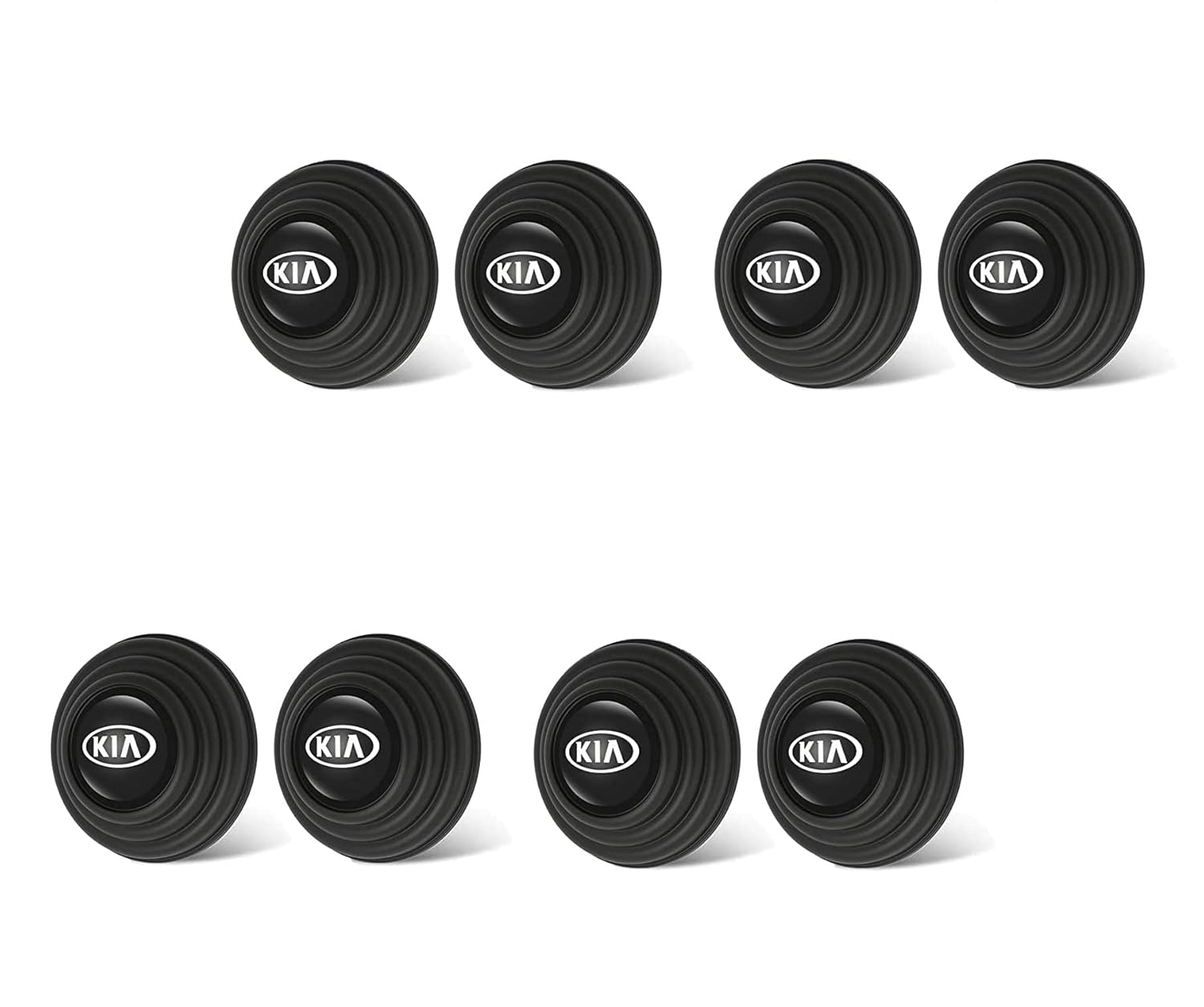 BRAINLE Car Door Shock Absorber Pads Rubber Hood Pad Sound Proof