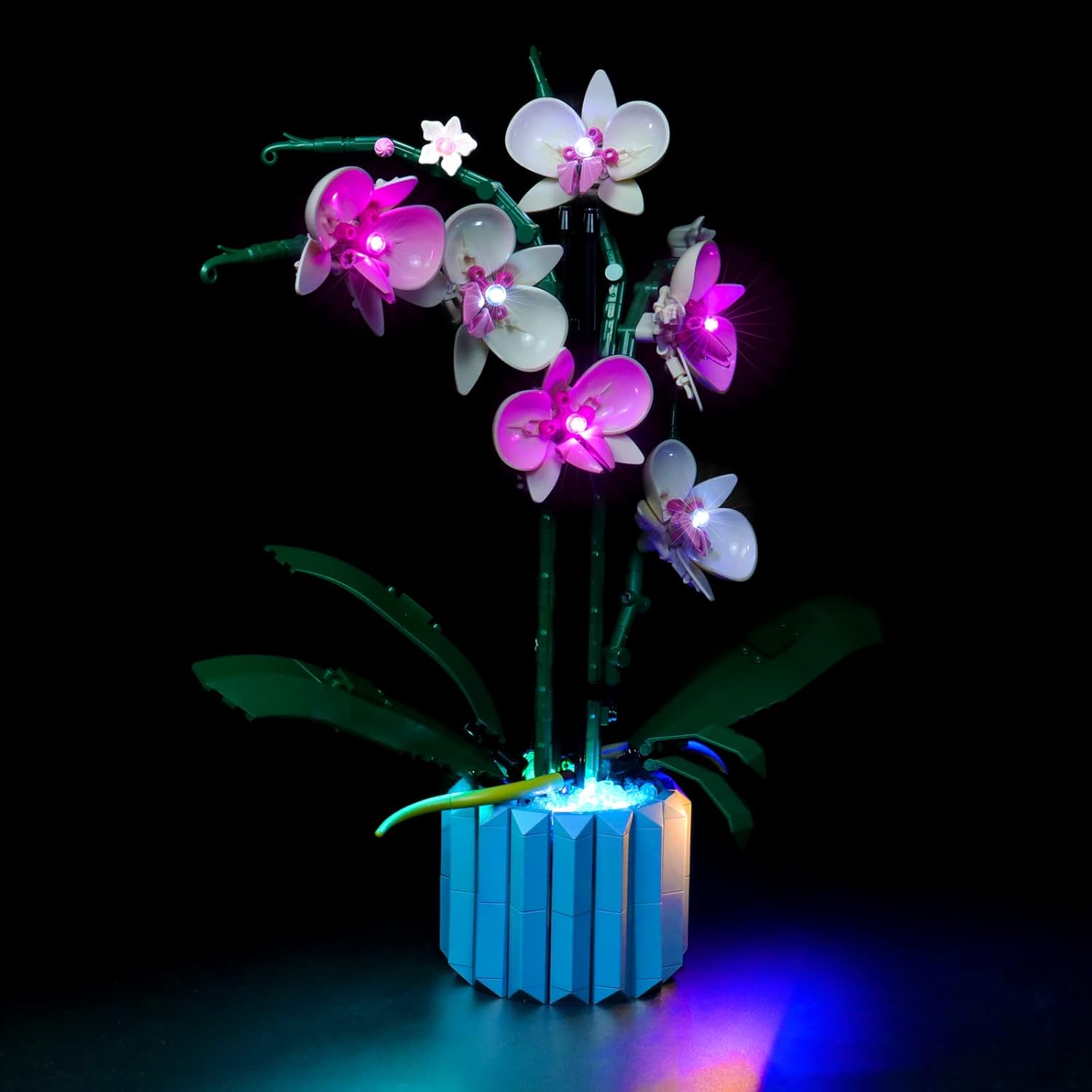BrickBling Light Compatible with Lego 10311 Orchid - Sound Version Lighting Kit Compatible with Lego Orchid Plant Decor Building Set- NOT Included The Model