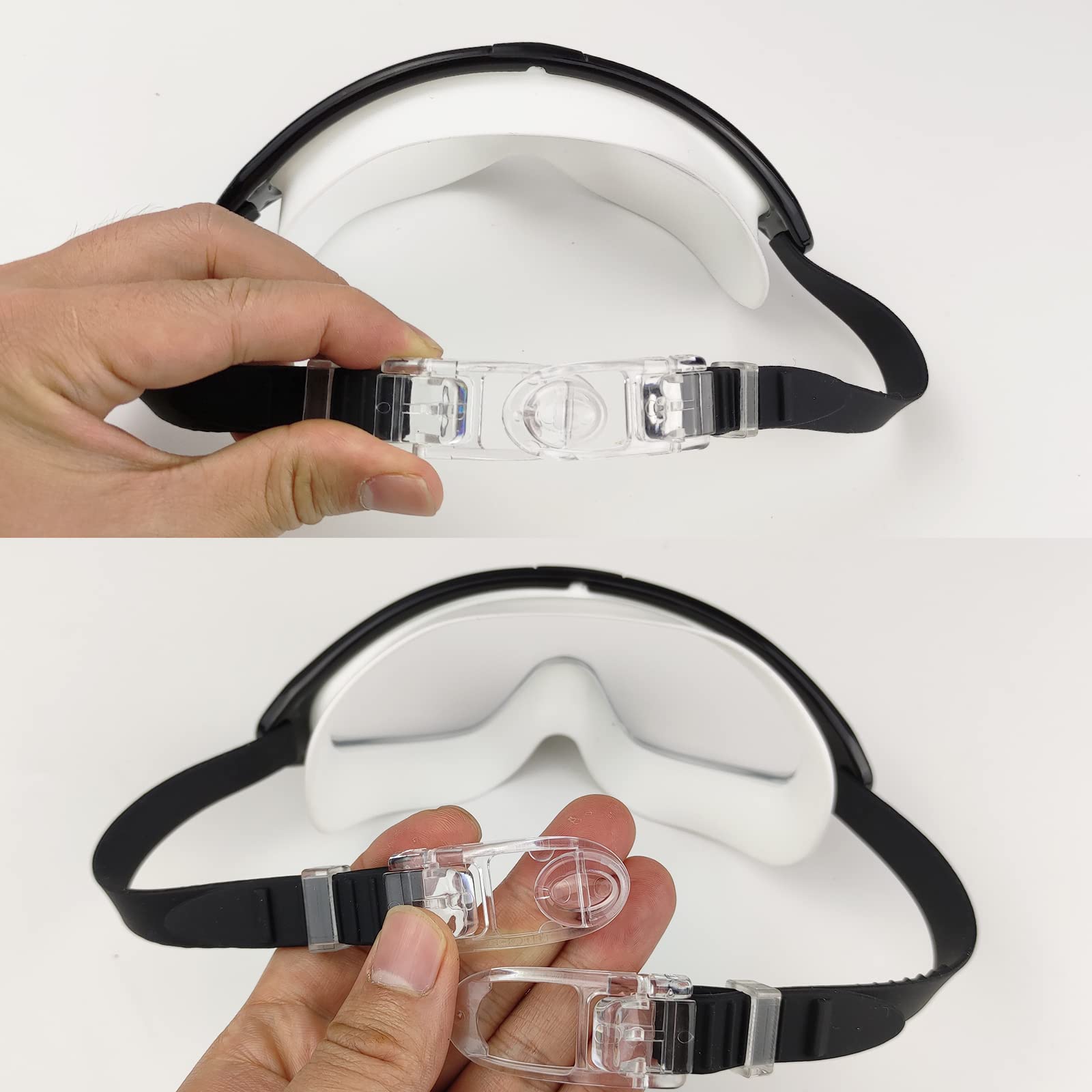 Lunettes De Piscine Pour Enfants 4-12 Ans - Anti-buée, étanches, Sangle Réglable, Verres Larges En Polycarbonate