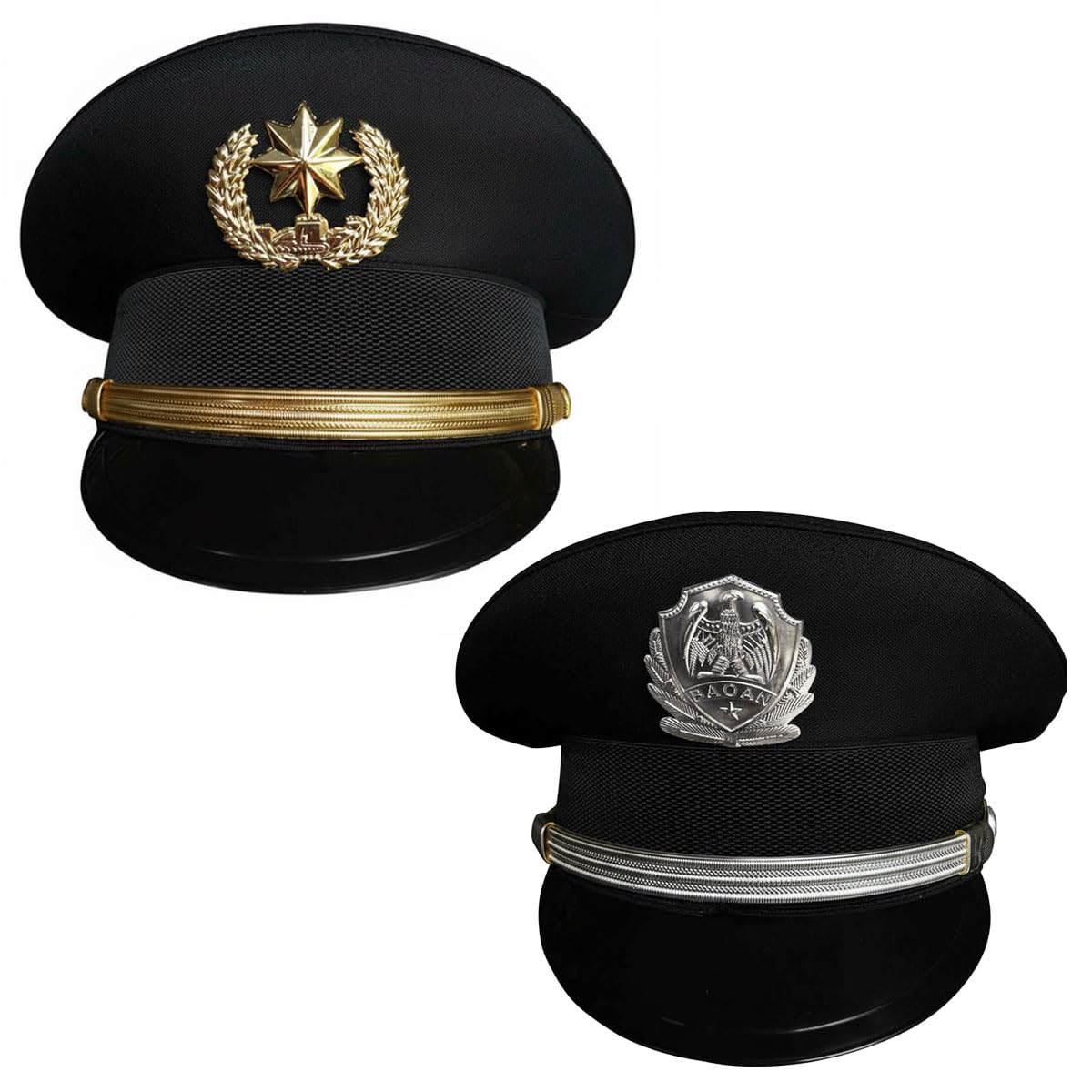 Amazon.co.jp: [monoii] 警察 帽子 単品 警官 コスプレ 警察官 制帽