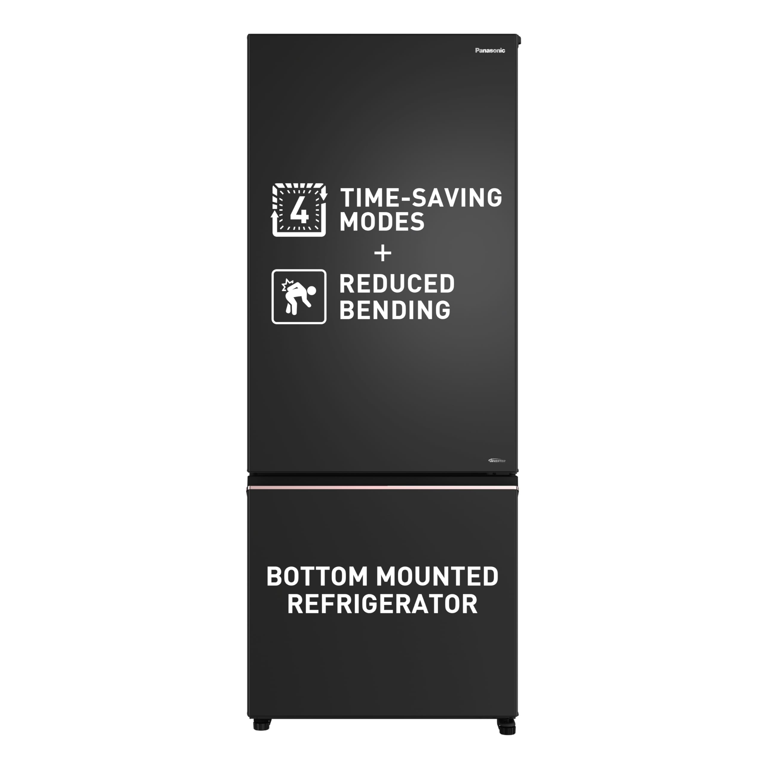 Panasonic 400L 2 Star Prime Convertible 6-Stage Smart Inverter Frost-Free Double Door Bottom Mount Refrigerator (NR- BK415BQKN, Diamond Black,Jumbo Fresh Vegetable Basket,Net Capacity 357L) (B0CFFJMZ27) Amazon Price History, Amazon Price Tracker