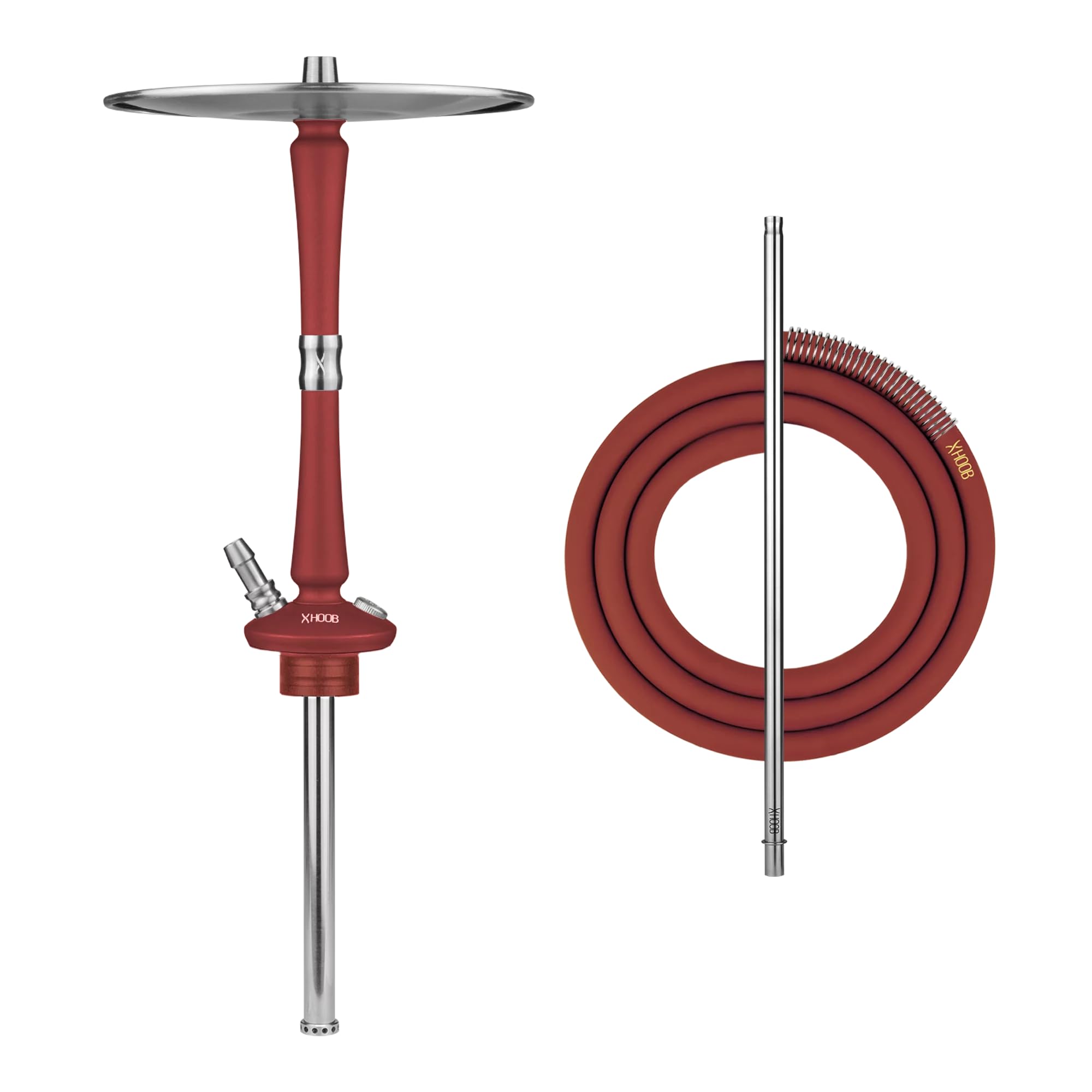 Hoob Go Hookah Wine Red