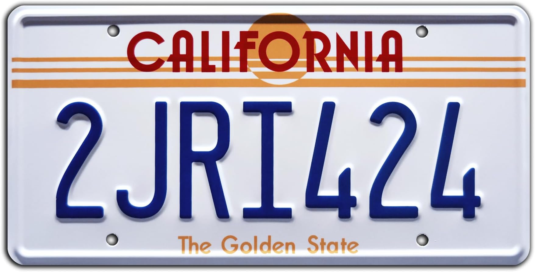 Celebrity Machines The Fast and the Furious | 2JRI424 | Stamped License Plate