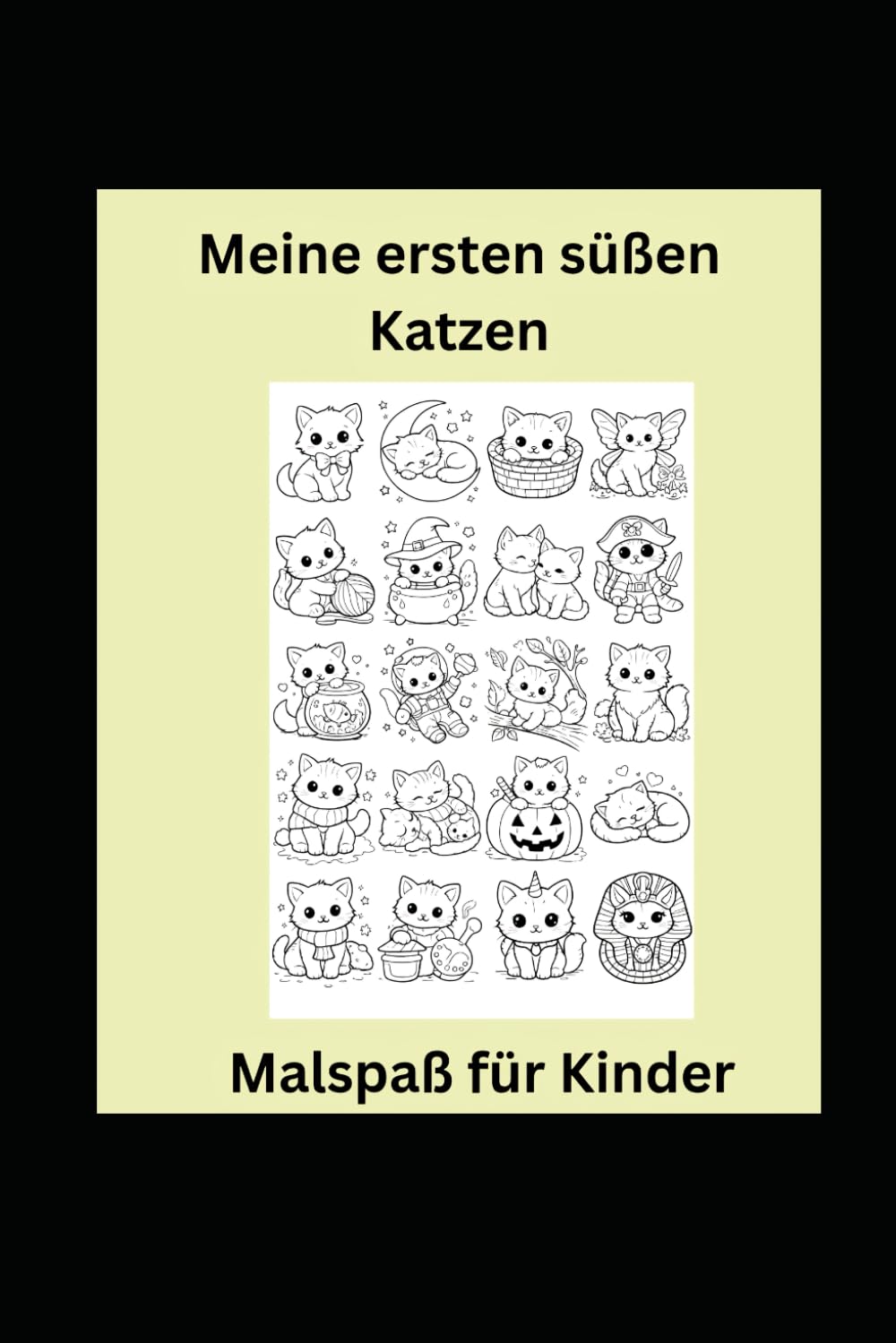 Meine ersten süßen Katzen – Malspaß für Kinder