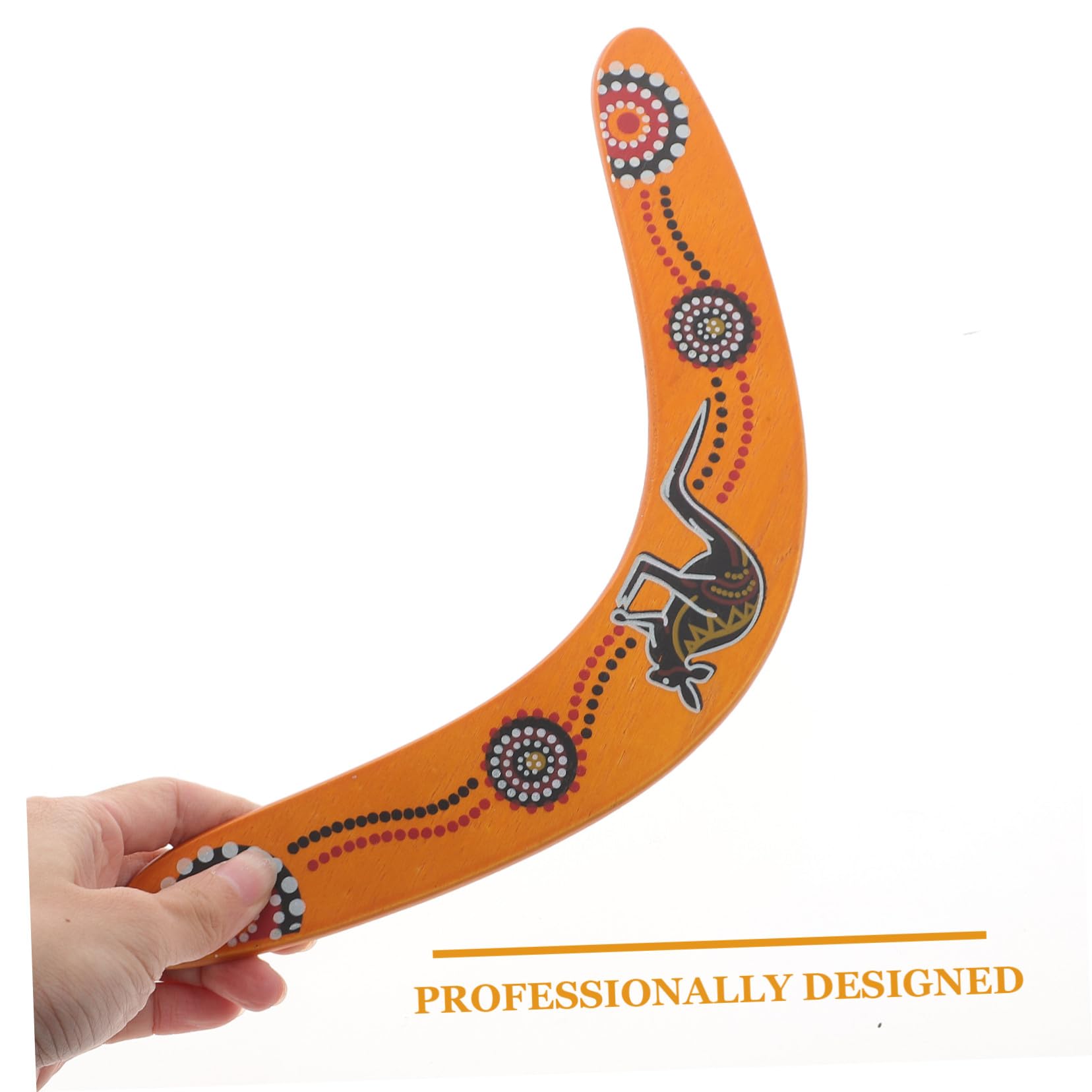 Bois Boomerang pour Droitier de V, Jouet de Sport Fête Estivale