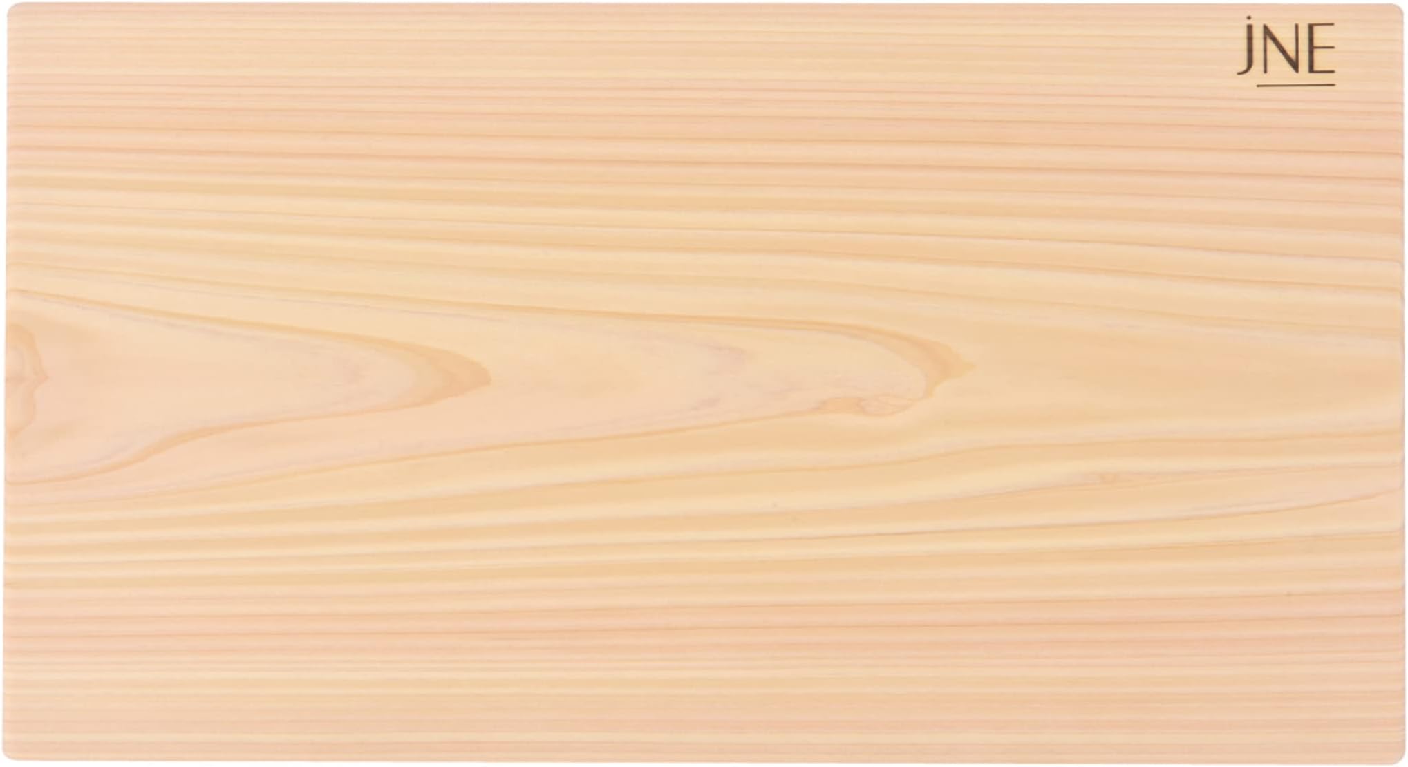 Hinoki Cypress Reversible Wood CuttingBoard, 17.3" x 9.5" x 1.2", Chopping & Butcher Board, Serving Board, Solid Single Piece, No Joint, No Glue |