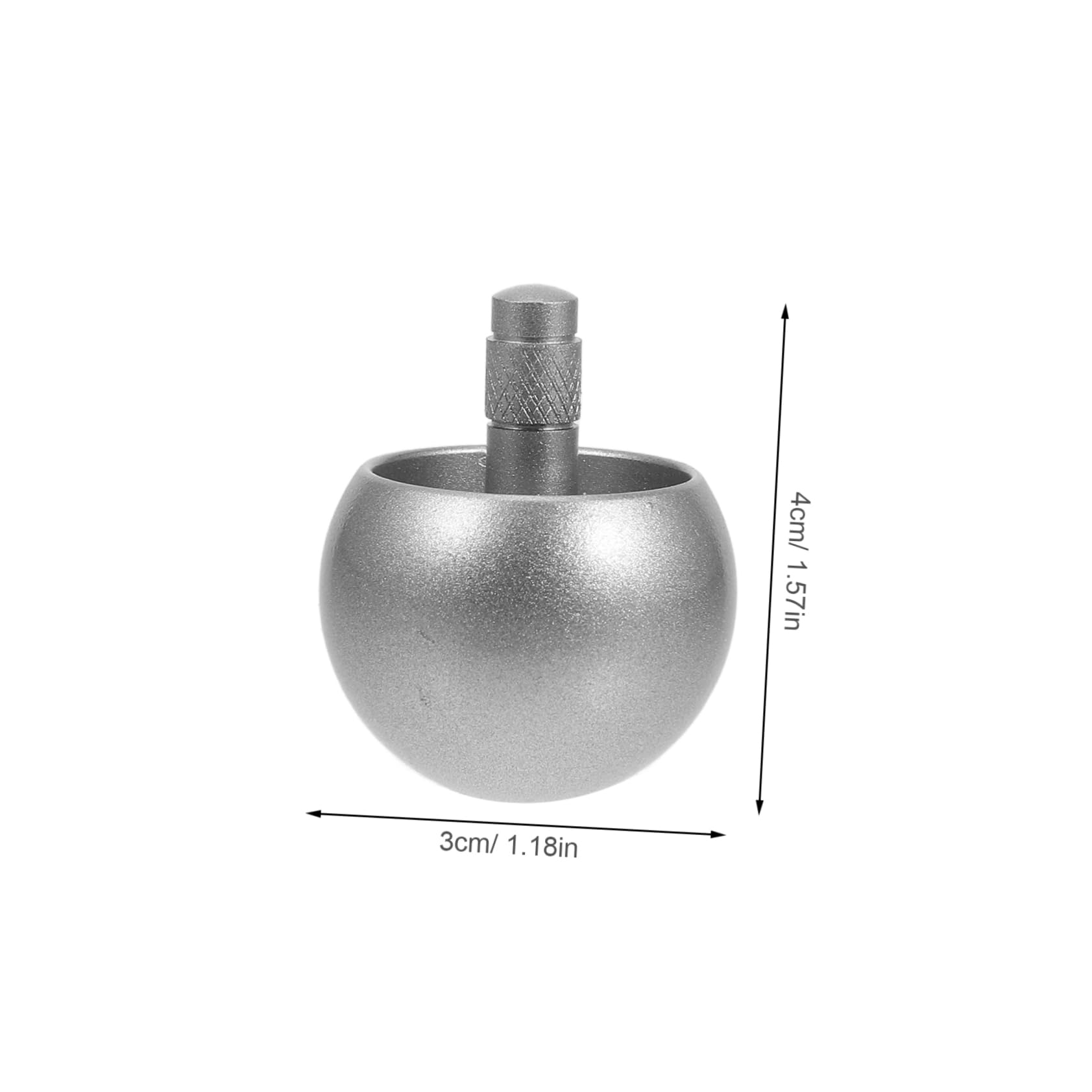 IMIKEYA Precision Metal Mushroom Head Flip Gyro Spinning Top for Diverse Play Styles Compact and Lightweight Design for Portable Fun Engaging Upside Down Play Physics for All Ages