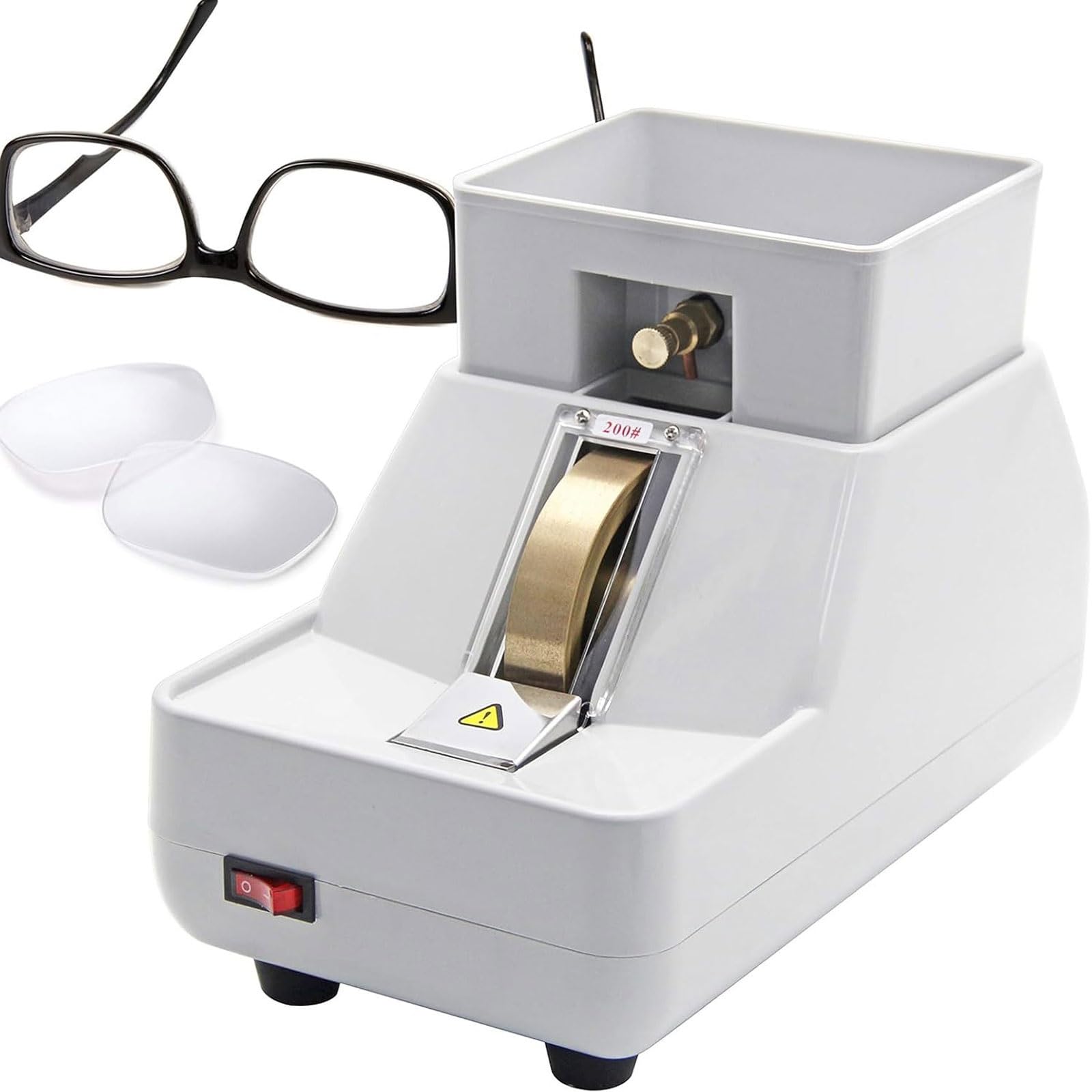 Meuleuse à lentilles manuelle pour façonner le verre et la pierre dans votre atelier créatif