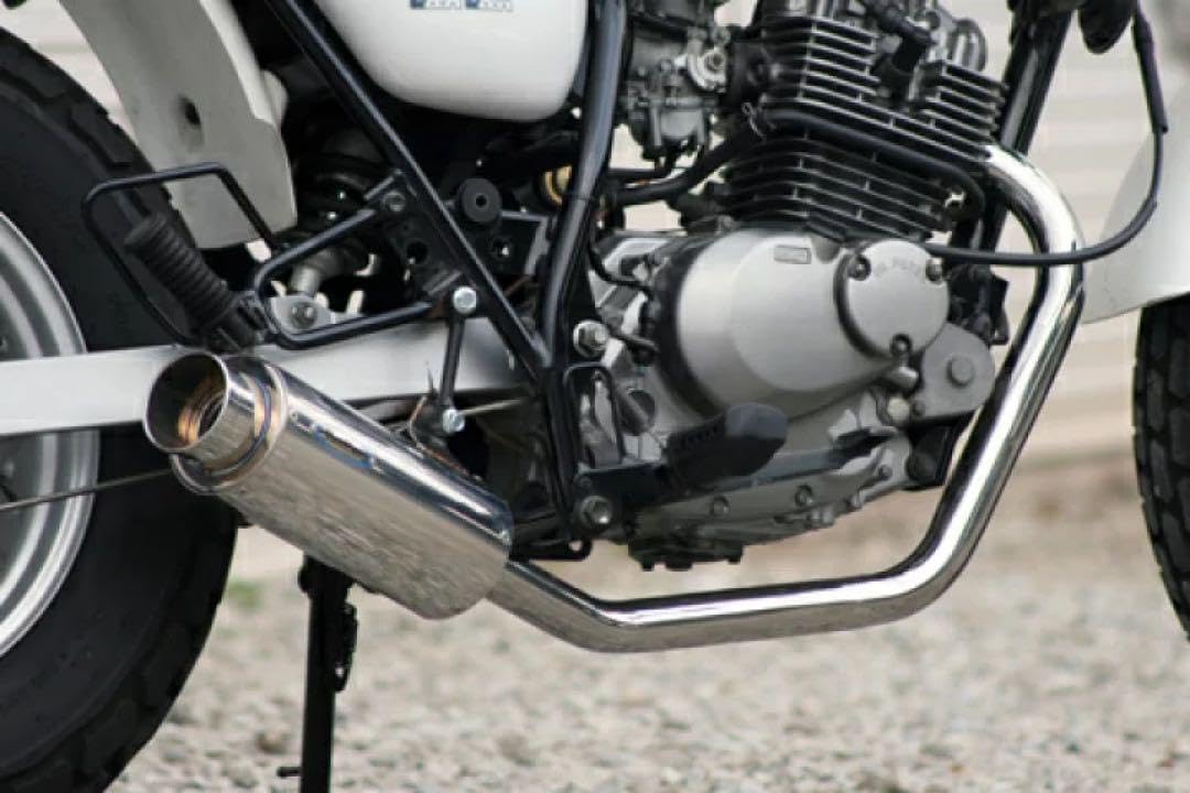 HMS スズキ バンバン200 100φ砲弾3曲げ (Type3)マフラー