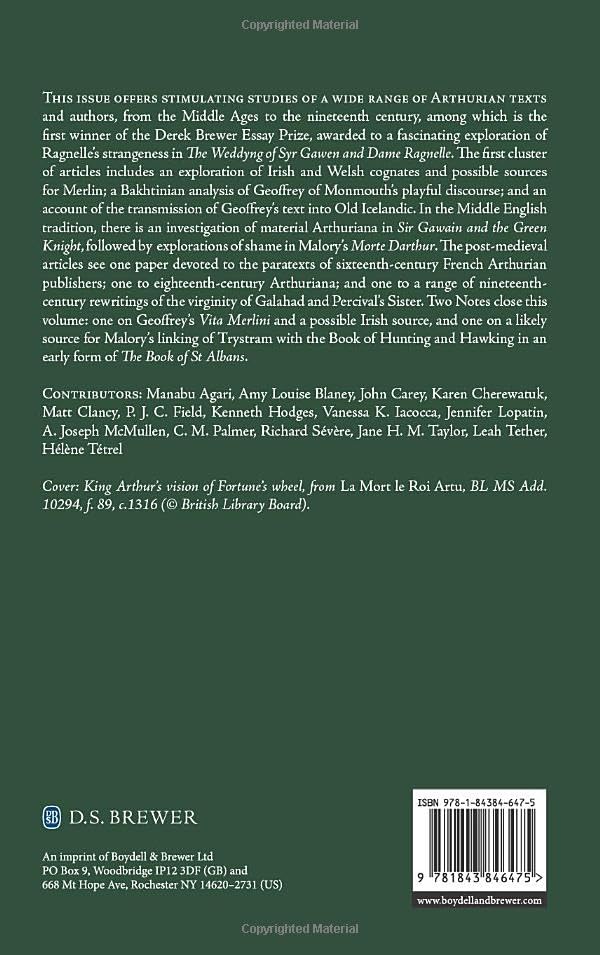 Arthurian Literature XXXVIII (Arthurian Literature, 38) - Image 2