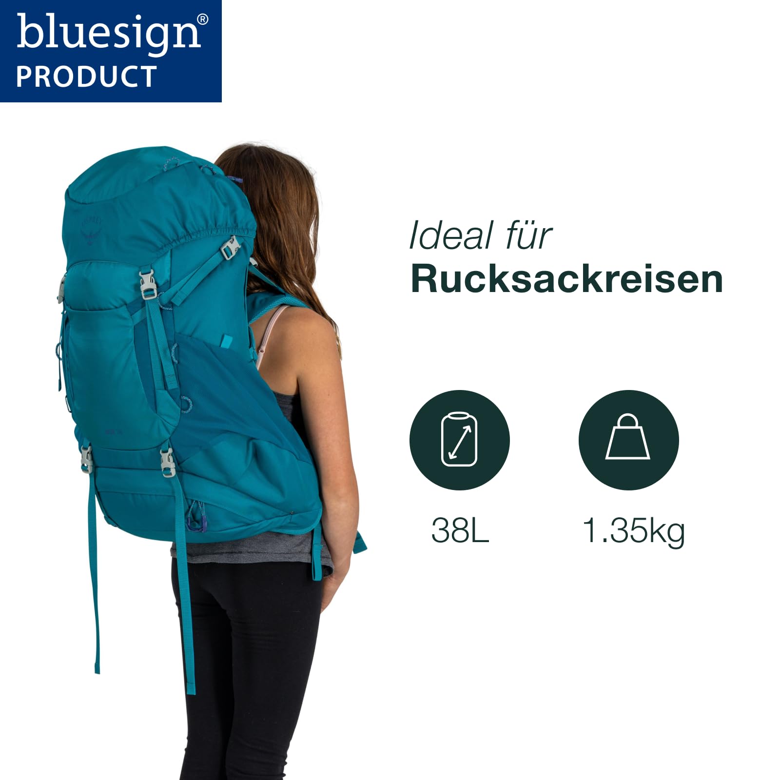 Osprey Unisex Kinder Ace 38 Backpack