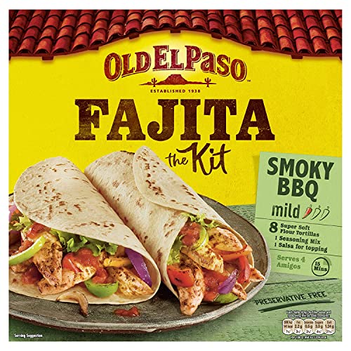 Old El Paso Mexican Smoky BBQ Fajita Kit 500g