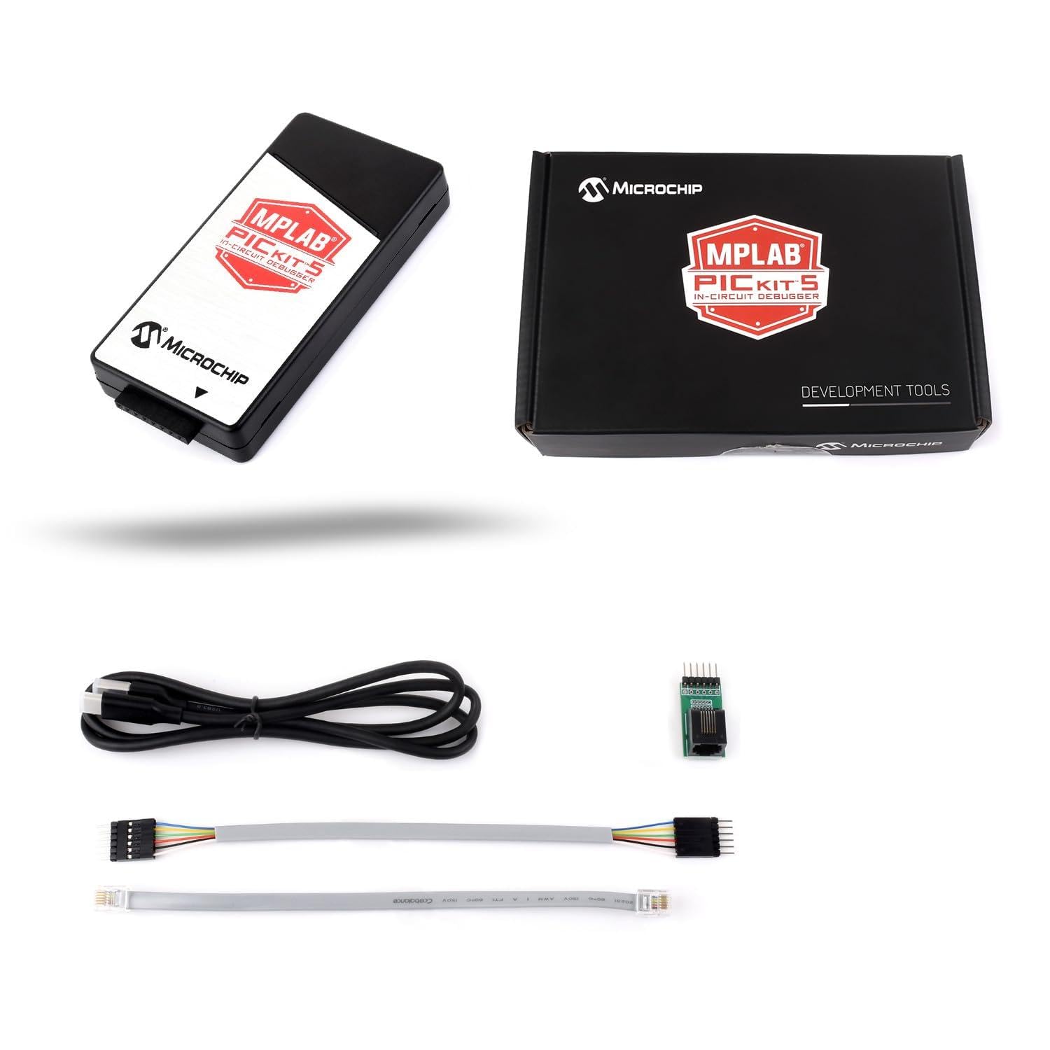 LUCKFOX PICkit 5 Debugger Programmer, Programmer-to-Go with TF Card, Type-C Port, Supports MPLAB X IDE v6.10, Compatible with Windows/macOS/Linux Systems