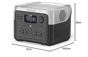 エコフロー EcoFlow  2 Max ポータブル 512Wh EcoFlow RIVER 2 Max 512Wh ポータブル電源 / IDA Online