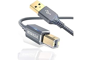 AkoaDa USB 2.0 Printer Cable 15ft: The Perfect Solution for Extending Your Printer's Reach