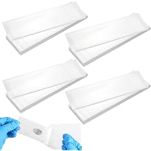 Marspark 200 Pcs Fingerprint Lifting Pads Fingerprint Lifting Tape Finger Print Forensic Science Kit Clear for Forensic Most Occupations