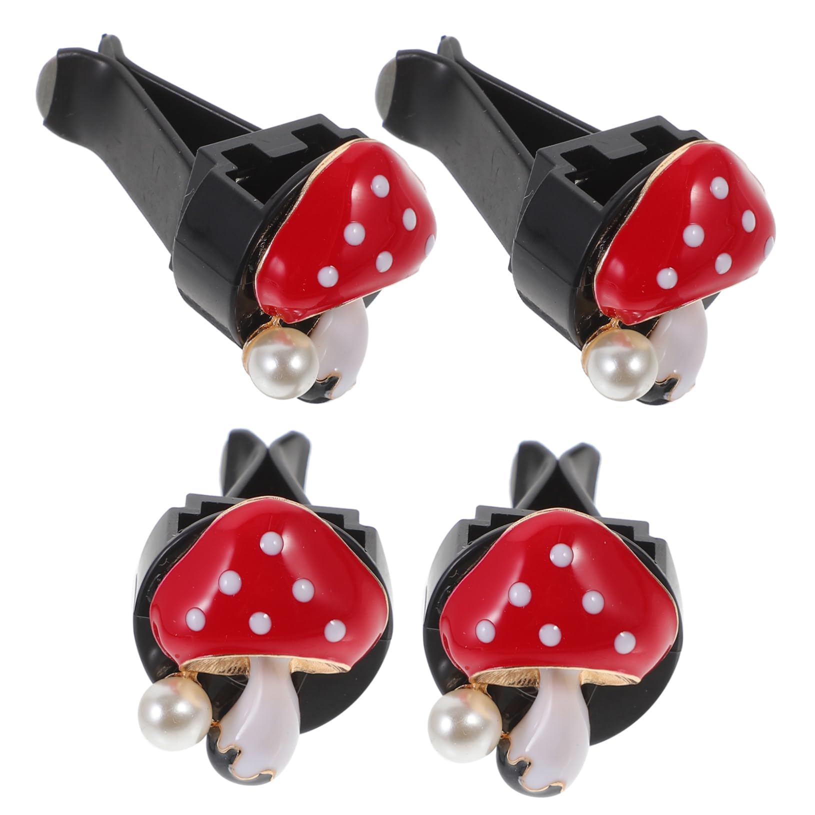 Cabilock 5 Set Clip Decorativa per Bocchetta Aria Auto da Fungo Profumatore per Interni Auto Facile da Installare E Versatile per Ogni Occasione 4 Pezzi*5