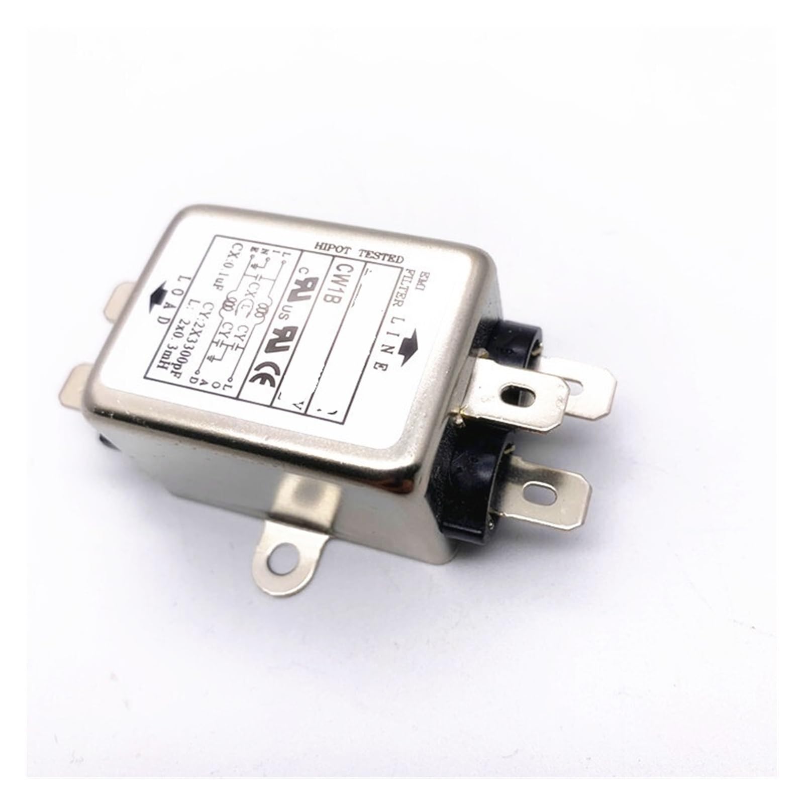Filtre d'alimentation anti-interférence à haute atténuation pour signal 10A