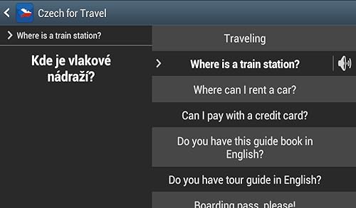 Czech for Travel